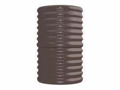 Clearance Clicnbuy Jardinera arriate acero recubrimiento polvo marrón 224x40x68 cm Marru00f3n