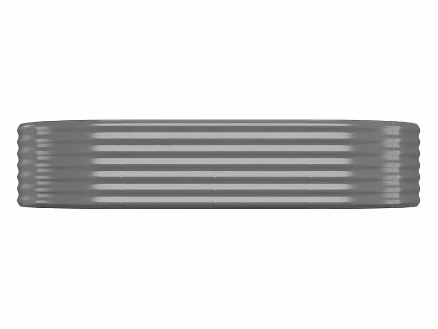 Clicnbuy Jardinera arriate acero recubrimiento polvo 175x100x36 cm