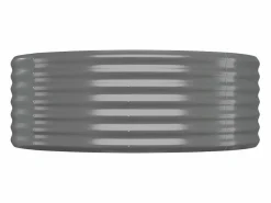 Clicnbuy Jardinera arriate acero recubrimiento polvo 175x100x36 cm