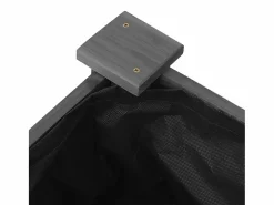 Sale Clicnbuy Jardinera arriate forro madera maciza abeto marrón 120x120x25cm Gris