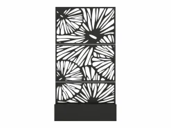 Vente-unique Jardinera con enrejado de diseño - L92 x P32.5 x Alt. 180 cm - - ENATAS