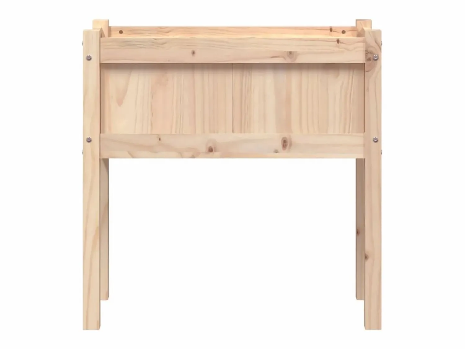 Best Jardinera con patas madera maciza de pino 70x31x70 cm Jardinera