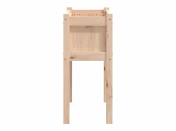 Best Jardinera con patas madera maciza de pino 70x31x70 cm Jardinera