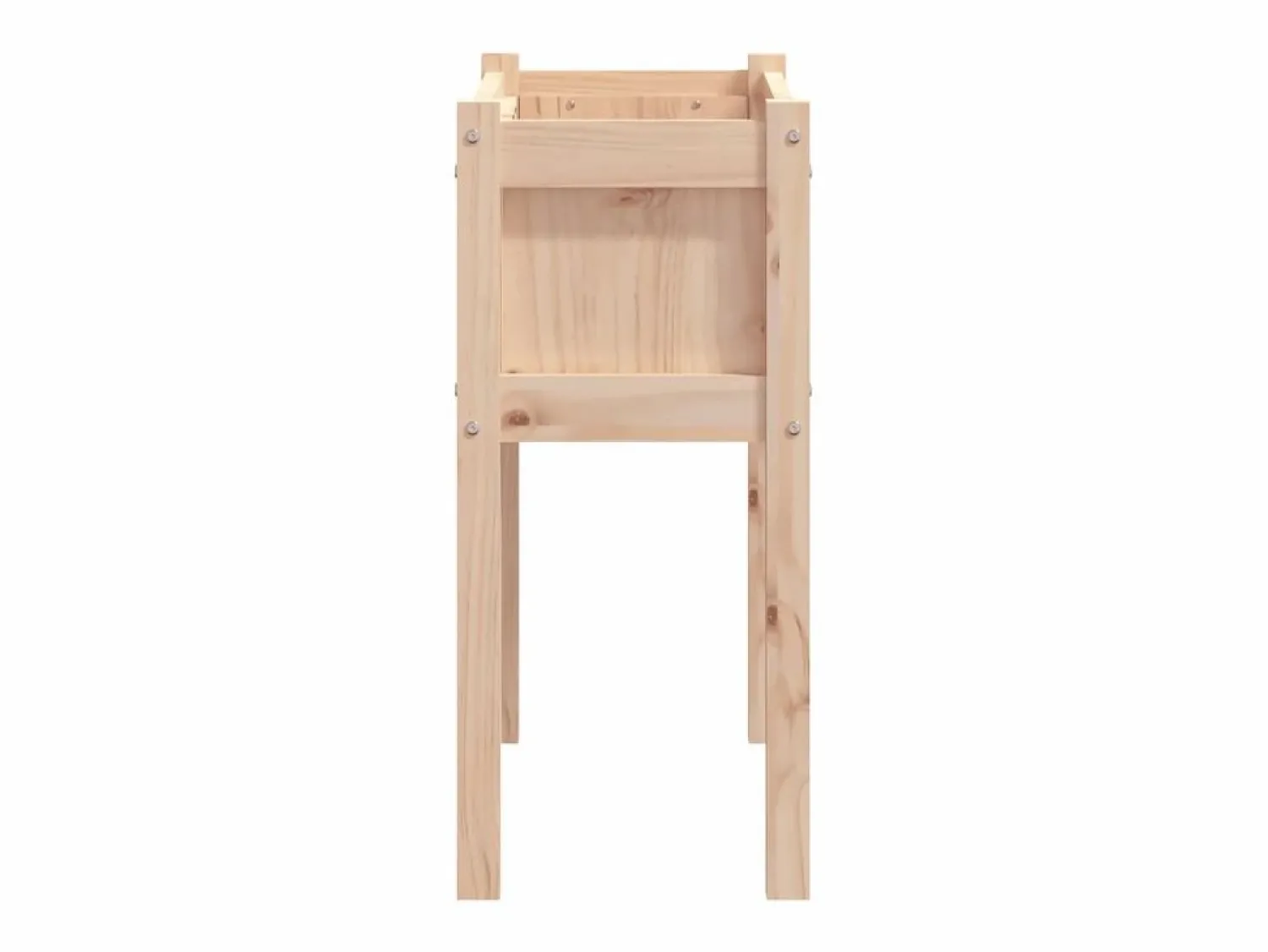 Best Jardinera con patas madera maciza de pino 70x31x70 cm Jardinera