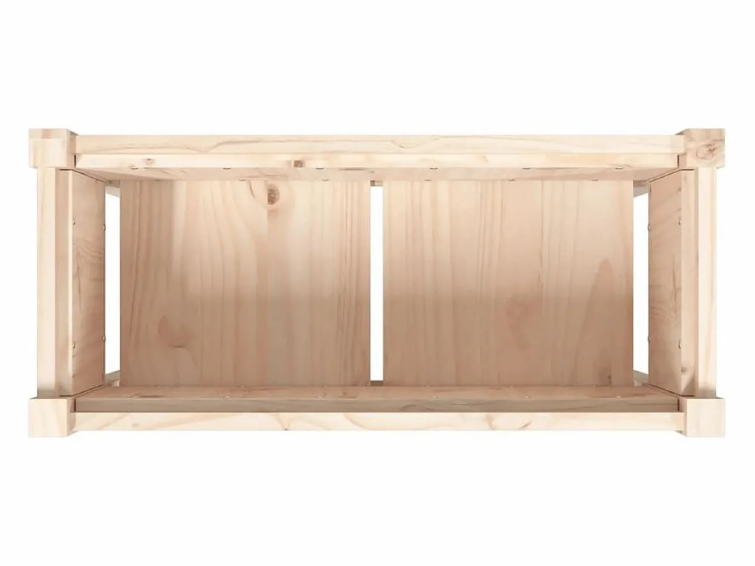 Best Jardinera con patas madera maciza de pino 70x31x70 cm Jardinera