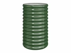Clicnbuy Jardinera de acero con recubrimiento en polvo 40x40x68 cm
