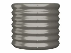 Clicnbuy Jardinera de acero con recubrimiento en polvo 40x40x36 cm