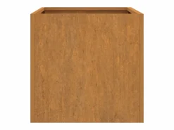 Clicnbuy Jardinera de acero corten 62x40x39 cm