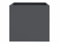 Outlet Clicnbuy Jardinera de acero laminado en frío antracita 32x30x29 cm Gris antracita