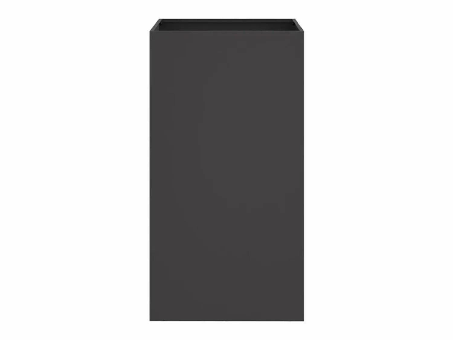 Clicnbuy Jardinera de acero laminado en frío 42x38x75 cm