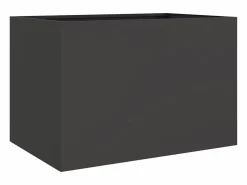 Clicnbuy Jardinera de acero laminado en frío 62x40x39 cm