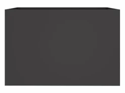 Clicnbuy Jardinera de acero laminado en frío 62x40x39 cm