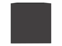Clicnbuy Jardinera de acero laminado en frío 62x40x39 cm
