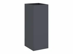 Online Clicnbuy Jardinera de acero laminado en frío antracita 32x27,5x75 cm Gris antracita