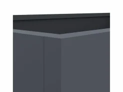 Clicnbuy Jardinera de acero laminado en frío antracita 62x47x46 cm