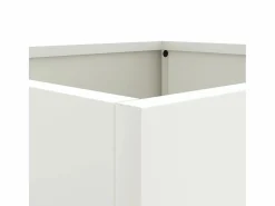 New Jardinera de acero laminado en frío 32x27,5x75 cm Jardinera