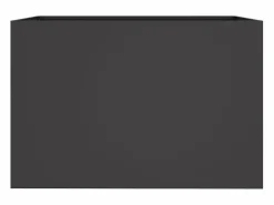 Clicnbuy Jardinera de acero laminado en frío 62x47x46 cm