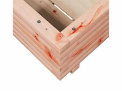 Clicnbuy Jardinera de madera maciza Douglas 40x40x26,5 cm