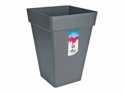 Sale ELHO Jardinera Loft Urban Cuadrada Alto 30 - Ø 29 x 41 cm Negro