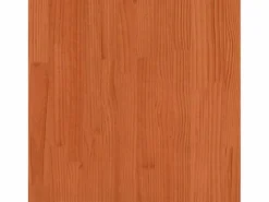 Clicnbuy Jardinera madera maciza de pino marrón cera 40x40x26,5 cm