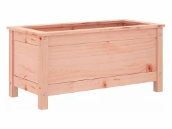 Clicnbuy Jardinera madera maciza de abeto Douglas 82,5x40x39 cm