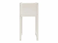 Hot Clicnbuy Jardinera madera maciza de pino 40x40x81 cm Blanco