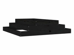 Clicnbuy Jardinera madera maciza de pino 110x110x27 cm