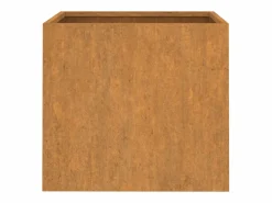Clicnbuy Jardineras 2 unidades acero corten 42x40x39 cm