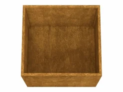 Clicnbuy Jardineras 2 unidades acero corten 42x40x39 cm