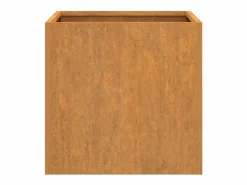 Clearance Jardineras 2 unidades acero corten 49x47x46 cm Jardinera