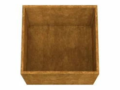 Clearance Jardineras 2 unidades acero corten 49x47x46 cm Jardinera