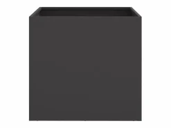 Clicnbuy Jardineras 2 unidades acero laminado en frío 49x47x46 cm