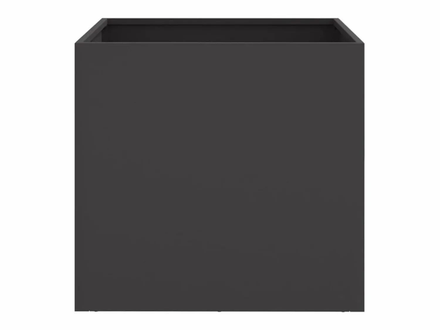 Clicnbuy Jardineras 2 unidades acero laminado en frío 49x47x46 cm