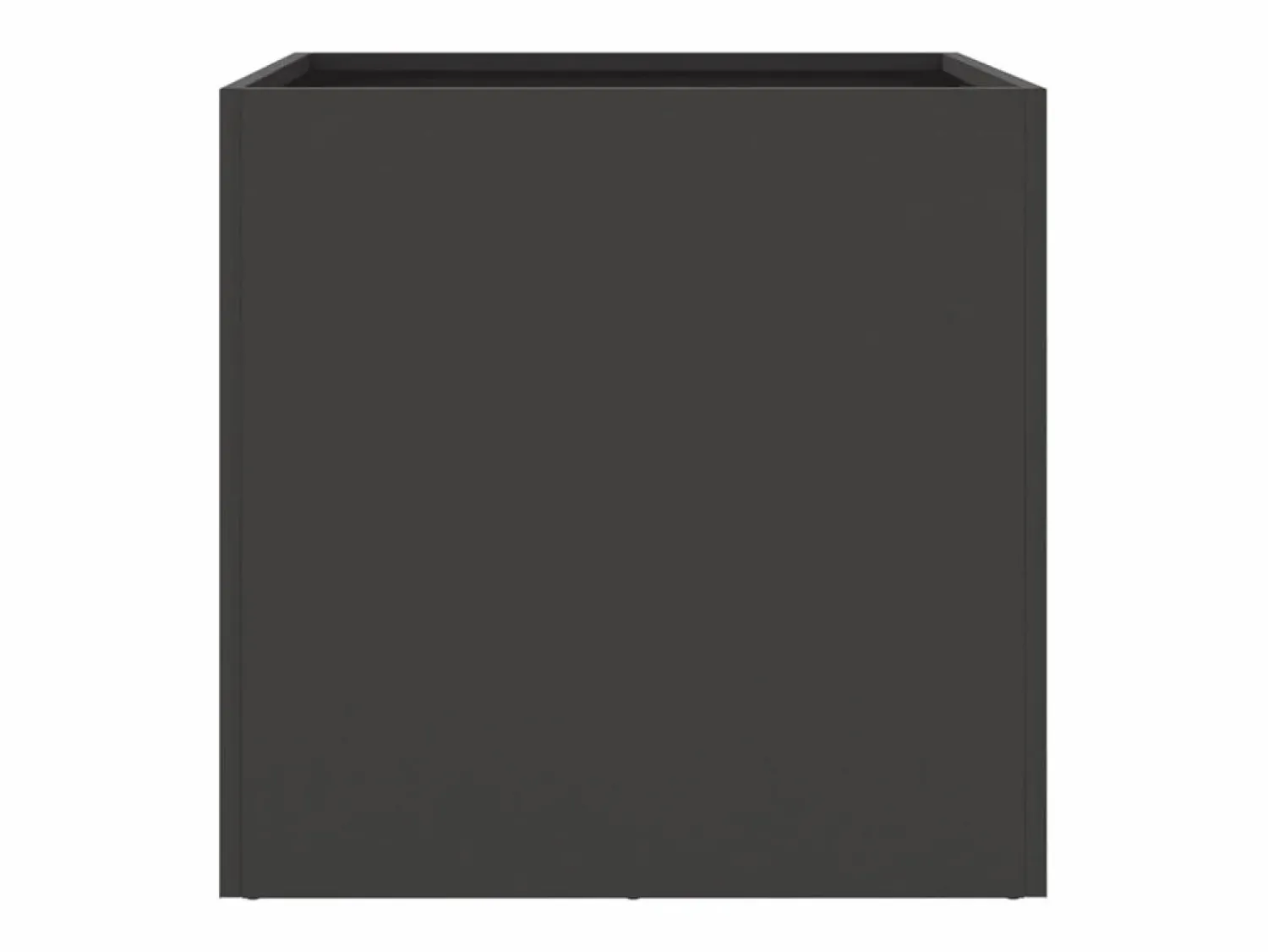 Clicnbuy Jardineras 2 unidades acero laminado en frío 49x47x46 cm