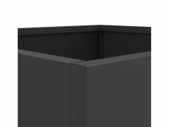 Clicnbuy Jardineras 2 unidades acero laminado en frío 49x47x46 cm