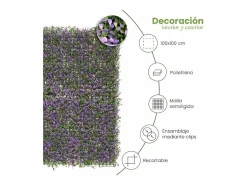 Online Jardín vertical lavanda 100 x 100 1 X 2M Planta Artificial