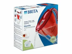 Discount Jarra filtrante Marella Roja 2,4L con cartucho Maxtra Pro All-In-1 e indicador LED Accesorios Para Vino Y Bar
