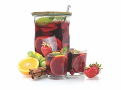 The Home Deco Factory Jarra para bebidas de 5 litros con cazo