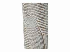 Outlet Jarrón de resina 18x45 cm Blanco