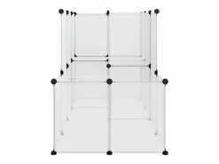 Online Jaula de animales pequeños PP y acero 142x74x93 cm ES135607 Transportín De Paseo Para Animales