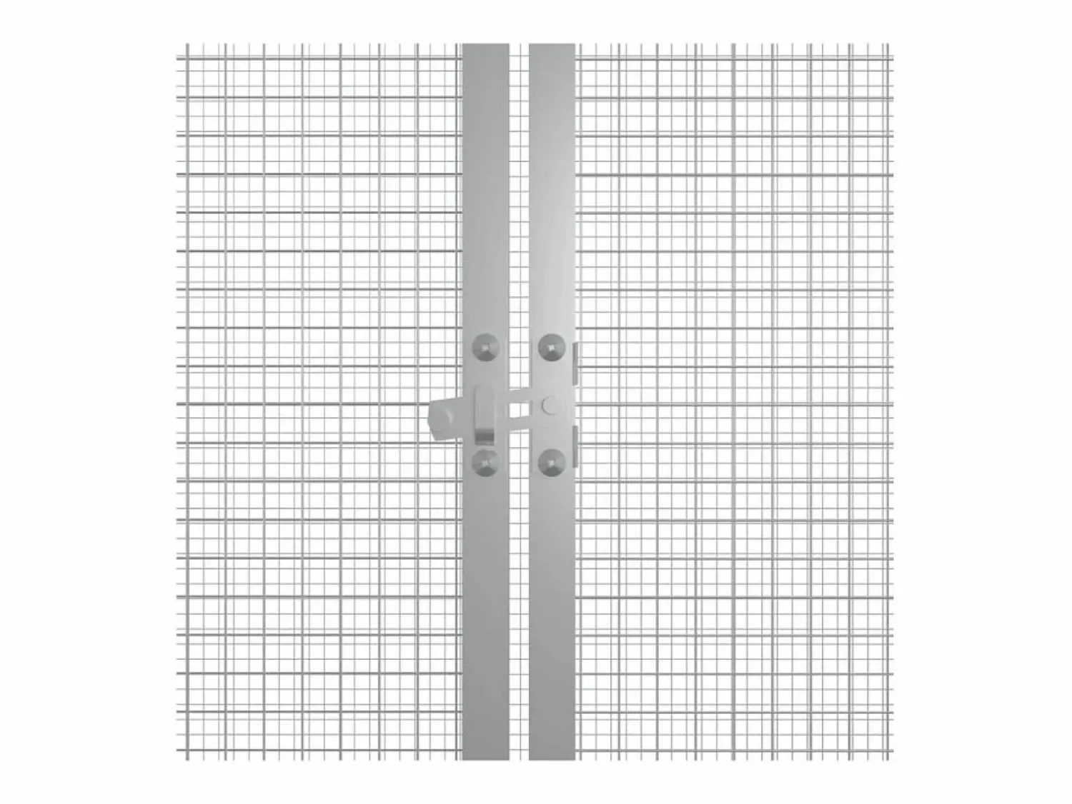 Jaula de gallinas acero galvanizado antracita 200x91x100 cm ES757479