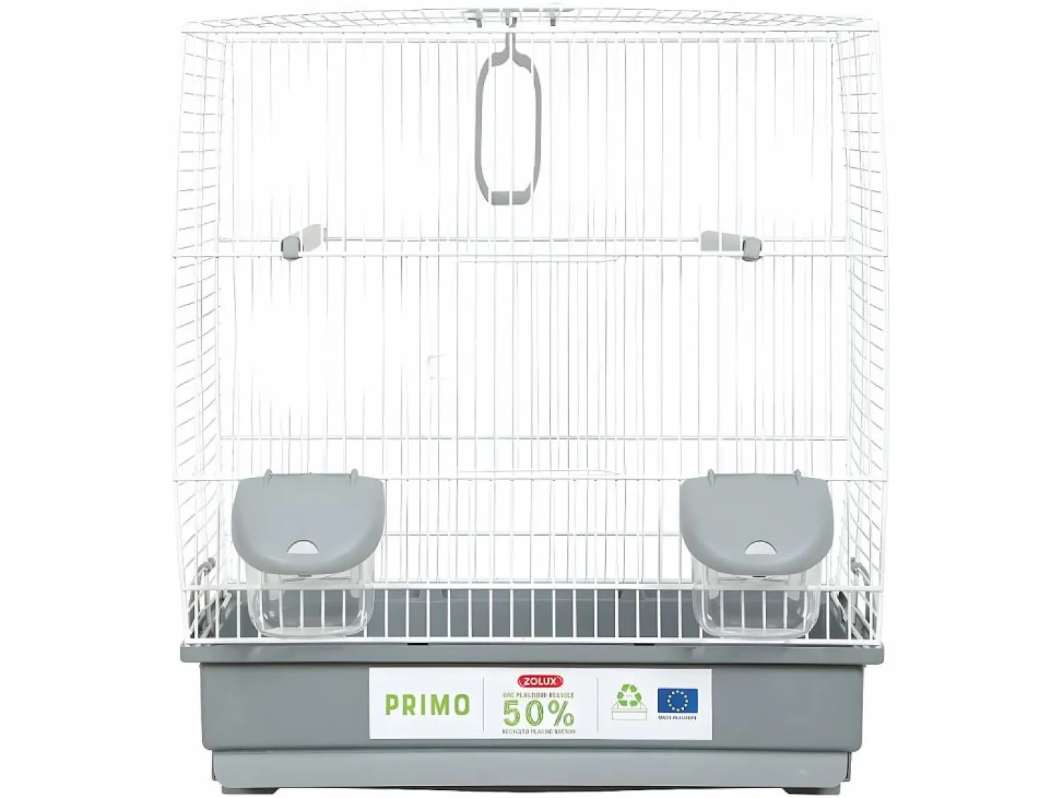 Hot ZOLUX Jaula de plástico eco.diseñada aves domésticas Carla Gris
