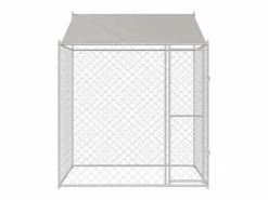 Best Jaula para perro 200 x 200 x 258 cm acero y PE Seguridad Para Mascotas