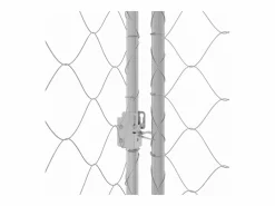 Hot Jaula para perro 600 x 200 x 256 cm Acero Galvanizado Seguridad Para Mascotas