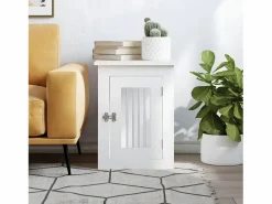 Jaula para perros madera de ingeniería 45x62x59 cm ES146699