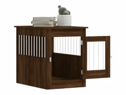 Best Jaula para perros madera de ingeniería roble marrón 55x80x68 cm ES293915 Marru00f3n