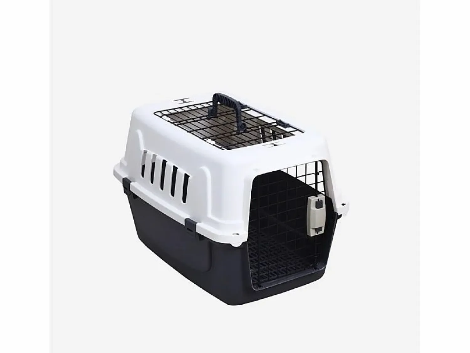 Discount Jaula transportín rígido para animales con almohadilla 40 x 58 x 38 Rexxy L Transportín De Paseo Para Animales