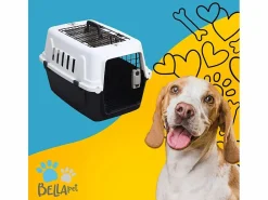 Discount Jaula transportín rígido para animales con almohadilla 40 x 58 x 38 Rexxy L Transportín De Paseo Para Animales