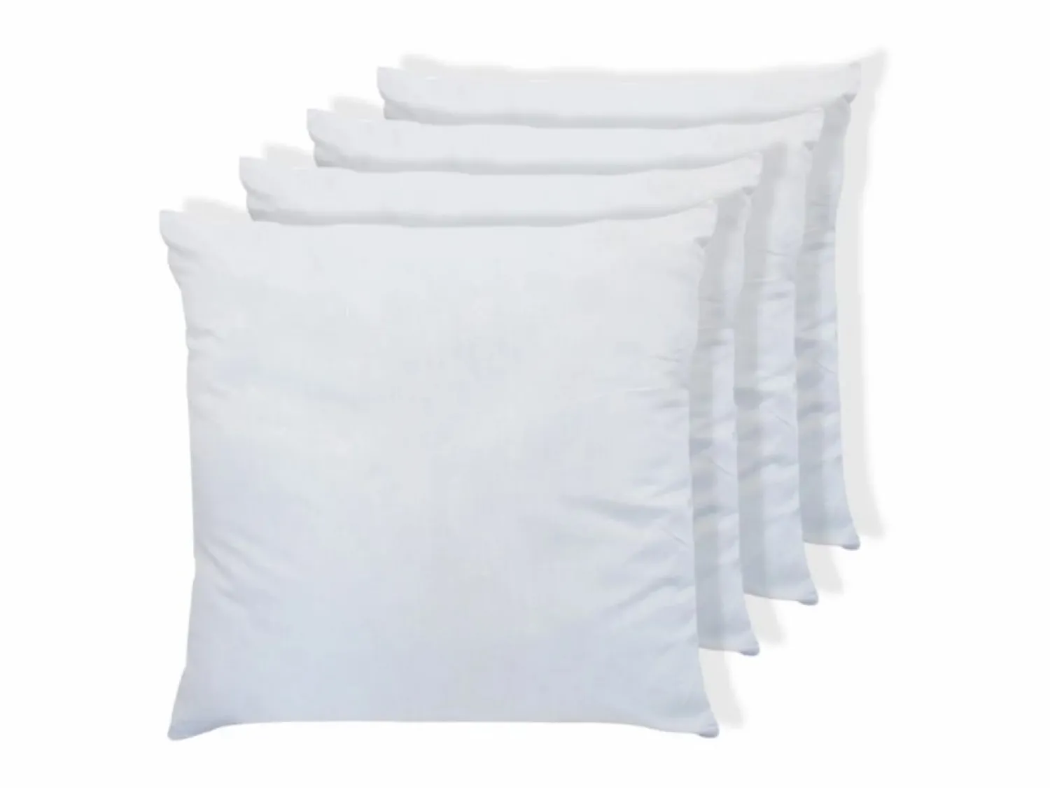 Hot Juego de 4 almohadas câlin Oekotex - 400 gr - - 60 x 60 cm - TORIVIA Almohada