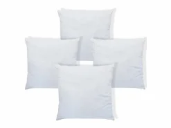 Hot Juego de 4 almohadas câlin Oekotex - 400 gr - - 60 x 60 cm - TORIVIA Almohada